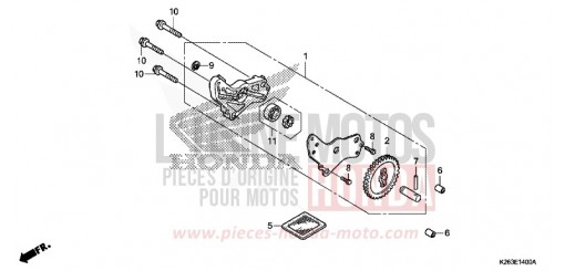 OIL PUMP MSX125D de 2013